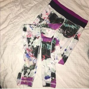 Lulu Lemon Multicolored Speed Tights